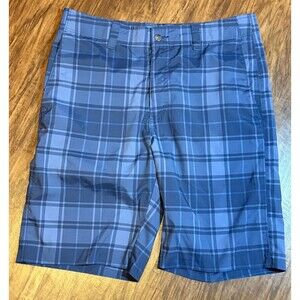 Callaway Golf Shorts Men’s 32 Blue Plaid